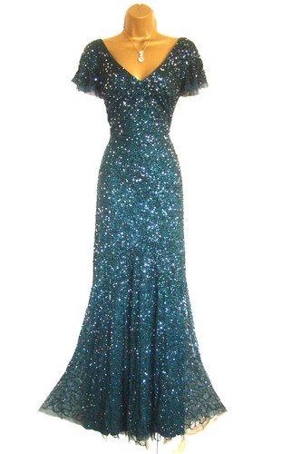Asos maya sequin size - 16, green