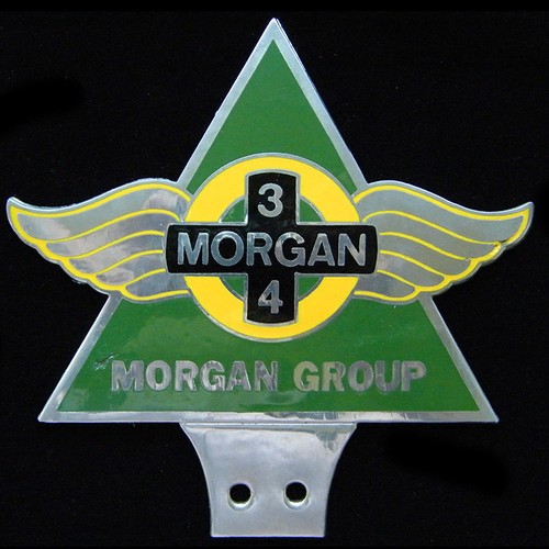 Morgan group car badge - 3/4,