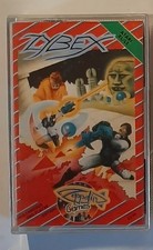 Zybex cassette by Zepplin games for Atari XL/XE/XEGS. (1988) rare