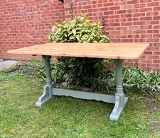 American-Style Farmhouse Dining Room Table