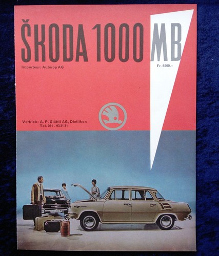 Skoda 1000 original - mb, 1000,