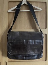 GAP Brown Leather Messenger