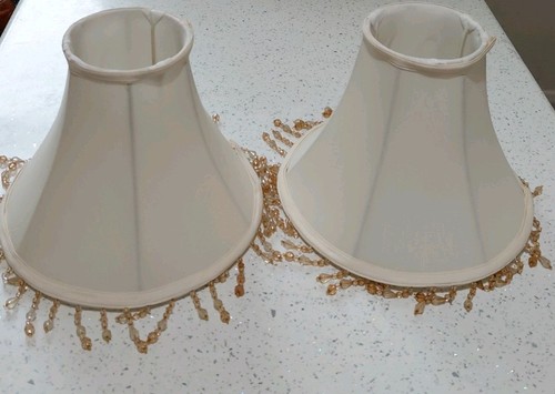 Vintage cream matching lamp - vintage,