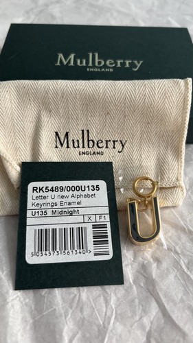 Mulberry letter bag charm - letter,