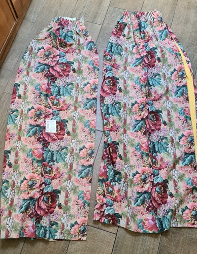 Heavy vintage lined - , curtains