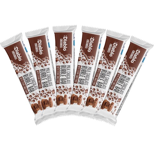 Diablo milk chocolate bubble - milk,
