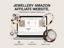 JEWELLERY AMAZON AFFILIATE WEBSITE – WORDPRESS | AUTOBLOG | UNLIMITED PRODUCTS
