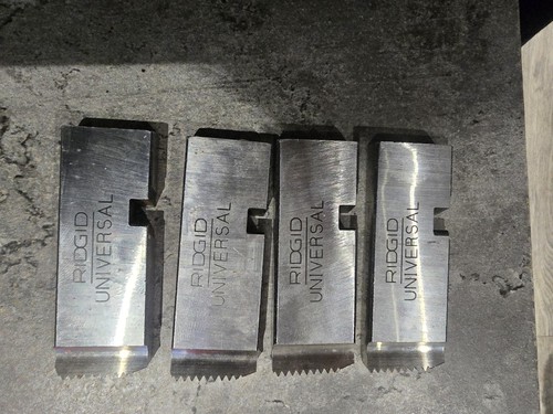 Ridgid threading machine dies - threading,