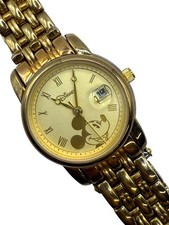 Disney Mickey Mouse Gold Tone