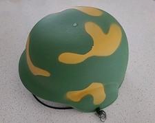Kids Costume/Fancy Dress Toy Plastic Soldier Army Camoflage Helmet