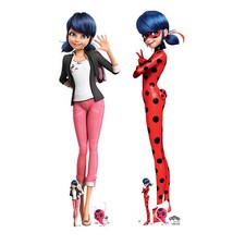 Marinette and Ladybug from