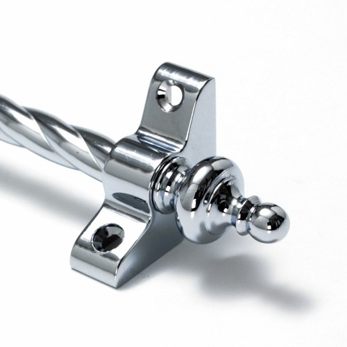 Polished chrome stair rods - polished,