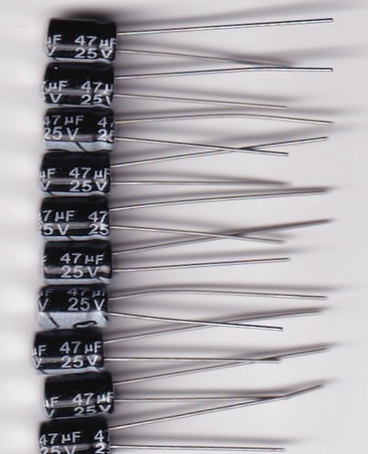 47uf volts small radial - 25,