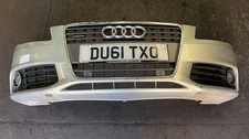AUDI A4 TDI B8 2008-2012 BUMPER (FRONT) SILVER P5/X7W
