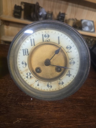 Antique french clock mechanism - antique,