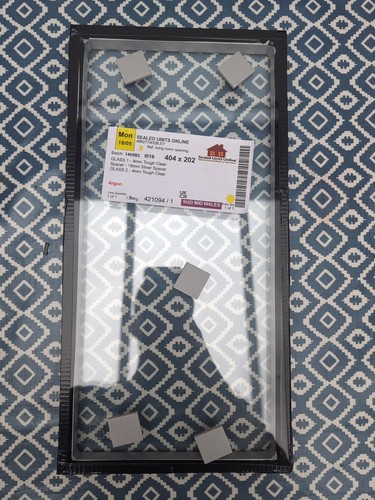 Double glazed glass window - glazed,