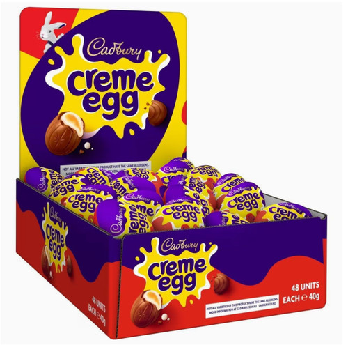 Cadbury creme egg - creme, of