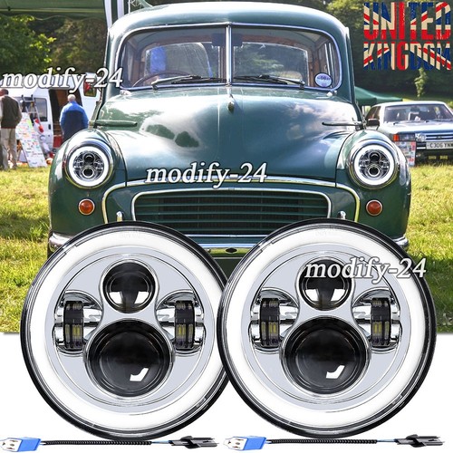 Chrome inch round led - chrome, 7"
