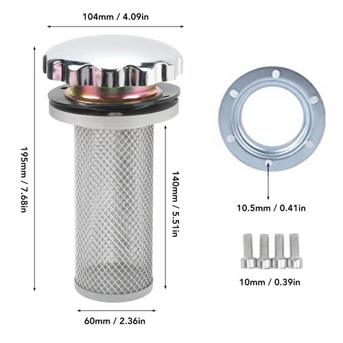 Hydraulic air filter fuel oil - hydraulic,