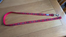 Tartan Design Dog Lead. Approx 48.5ins Long.