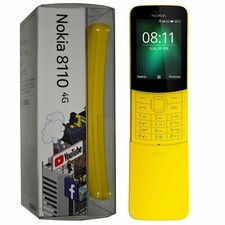 Original Nokia 8110 4G (2018)T Unlocked 4GB 512MB RAM Dual Sim 2MP New