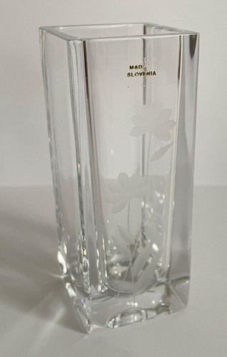 Mikasa square bud lead - bud, crystal