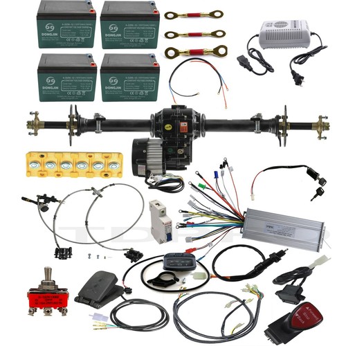 1020mm kart rear axle kit - kart,