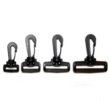 2/4/10 Pcs Black Plastic Dog