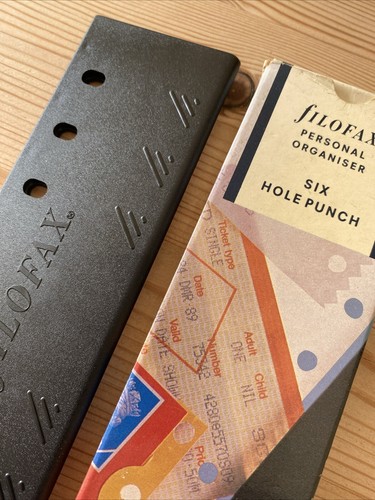 Filofax portable hole - filofax,