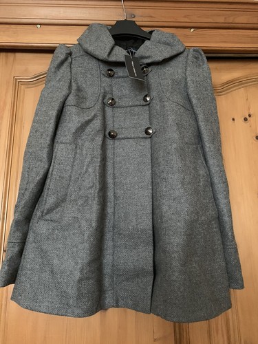 French connection grey duffle - connection,