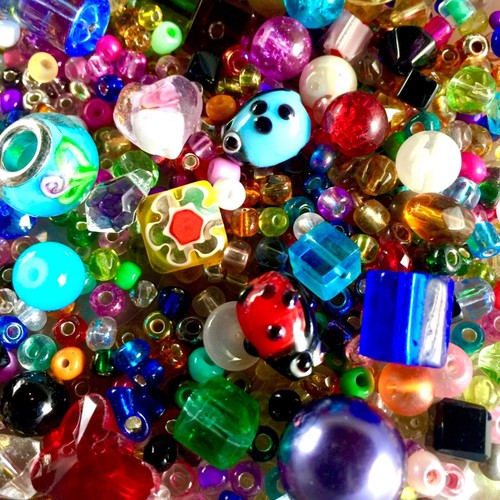 80g glass beads 4mm 20mm - to,