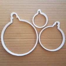 Christmas bauble cookie cutter - christmas,