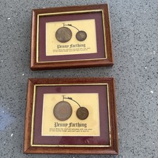 Genuine Penny Farthing Coins