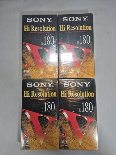 Sony 180hr vhs video - sony, e-180hr