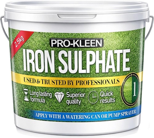 Iron sulphate lawn conditioner - lawn,