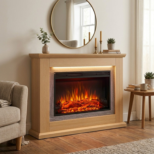Electric fireplace suite - electric,