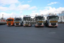 Truck Photo DAF XF Truck Netherlands Silver ZWAAN TRANSPORT TWENTE CONVOY EX #e9cf