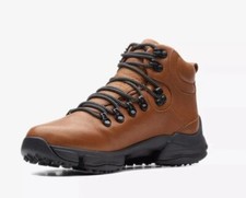 Clarks Ladies Lace-up Ankle Boots TRI PATH DAY2 GTX Tan Leather UK 7 / 41