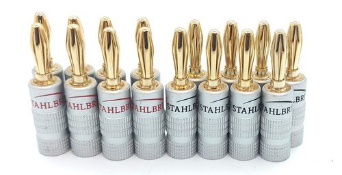 Premium banana plugs - banana,
