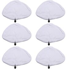 6 x Washable Microfibre Steam Mop Pads For Pifco 12 in 1 Multifunction Steam Mop