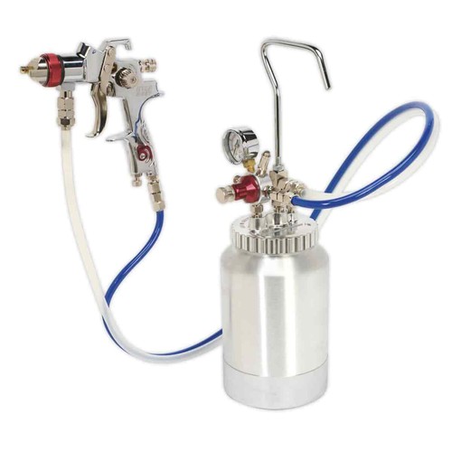Sealey hvlp pressure pot - sealey,