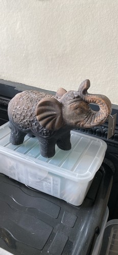 Ceramic stone effect elephant - stone,