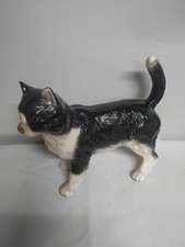 Vintage Coopercraft Ceramic Black And White cat