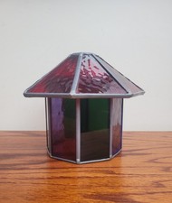 Vintage leaded stained glass - vintage,