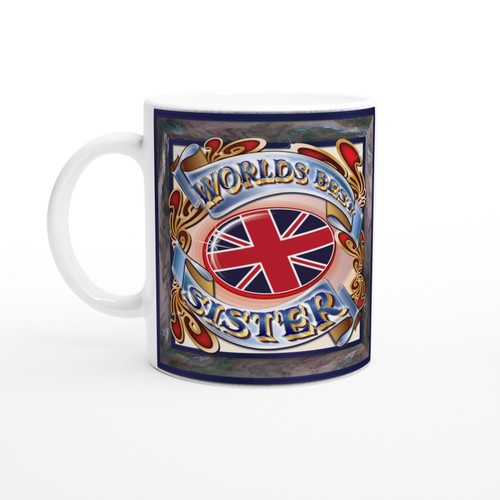 Worlds best sister mug - best,