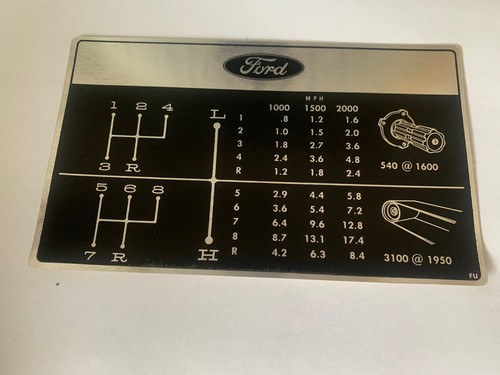 Ford 2000 3000 tractor genuine - ford,