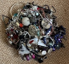 Jewellery Job lot 1Kg+ Vintage