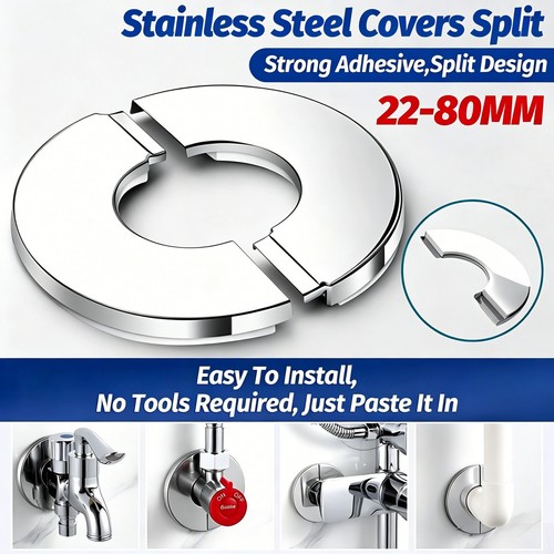 Stainless steel covers - steel, split