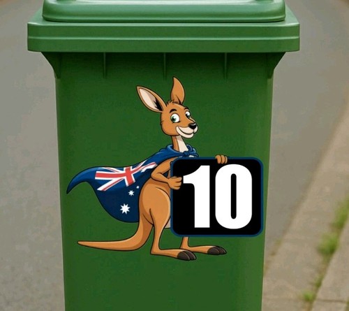 Custom number aussie - number,