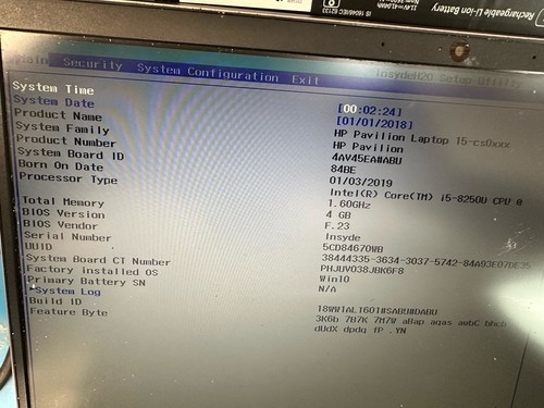 Pavilion cs0013na - hp,